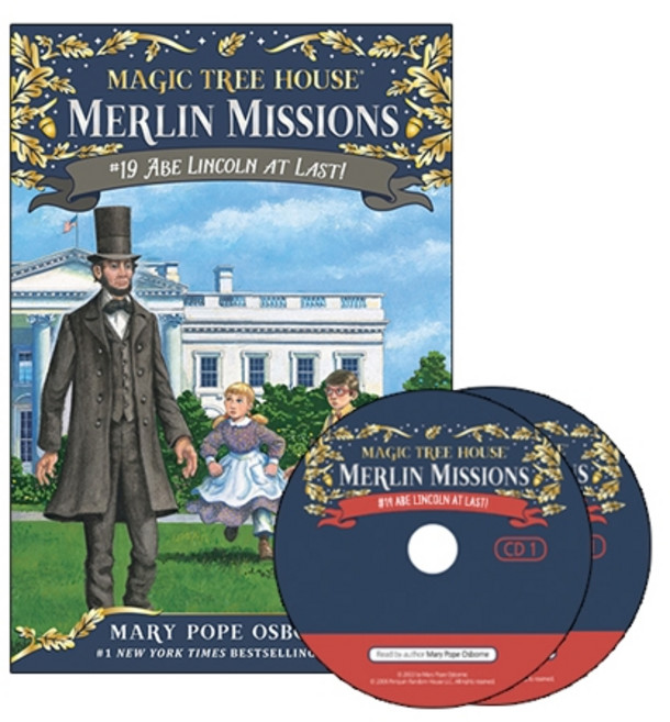 Magic Tree House Merlin Mission 19 Abe Lincoln at Last (책+CD)