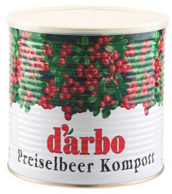 다르보 크랜베리 콤포트 잼 3개입 Darbo Preiselbeer Kompott 3/1