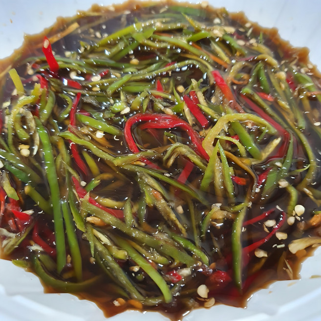 고추장아찌 아삭아삭 새콤 매콤 짜지 않은 청양고추채 장아찌, 1kg, 1개