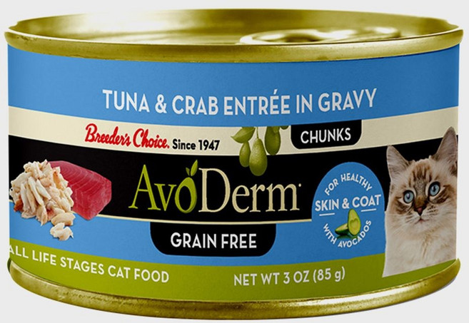 아보덤 그레인프리 참치&게살 캔 85g, 참치+게살, 1개