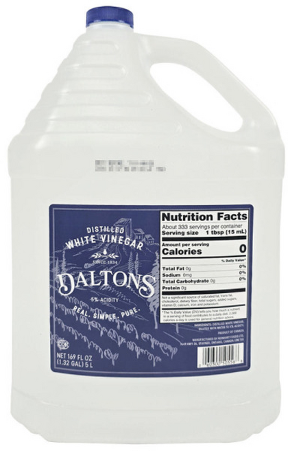 달톤 화이트 식초 코스트코 대용량 말통, 1개, 5L