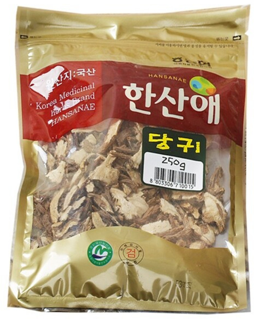 태백농협 한방재료약초-당귀 250g, 1개