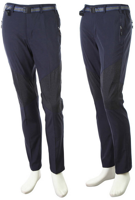 빅사이즈 봄여름 남자 작업복 바지 등산 작업바지 아웃도어 등산복 하의 남성 스판 무지 트레이닝 골프바지 P-07(F33A)