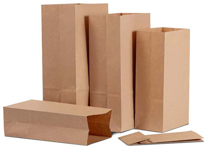 HAPPY ISLAND 牛皮紙袋 禮品包裝袋 簡約風格, 白色牛皮款, 1個