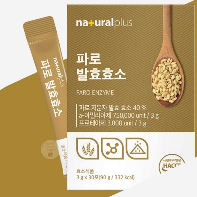 Natural 이탈리아산 파로저분자발효 3g x 30포 혼합유산균, 1개