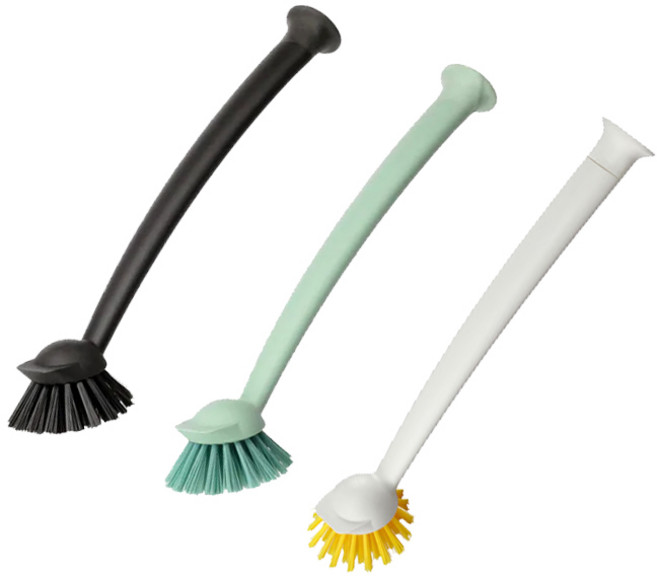 이케아 린니그 식기 세척 브러쉬 블랙 29cm, 린니그 식기세척브러시 블랙, 1개