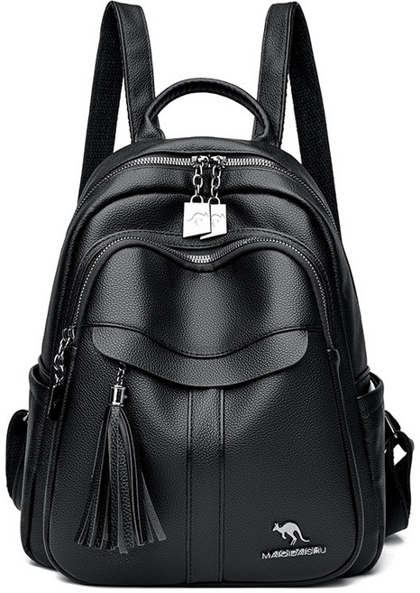 리치모리 소프트 레더 데일리 백팩