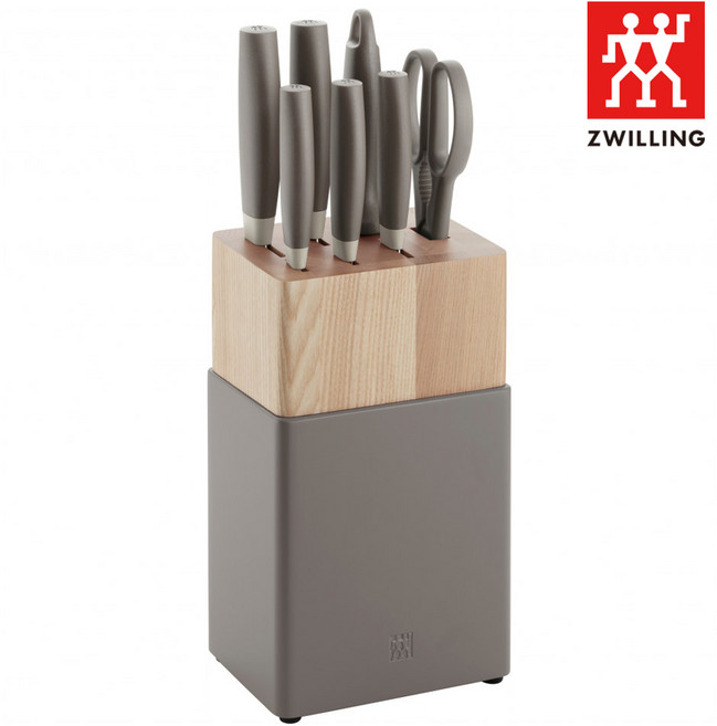 [독일정품 100% 독일산][즈윌링] 헹켈 즈윌링 나우S 8종블럭세트 그레이(HK53090-220), 1개, 단품