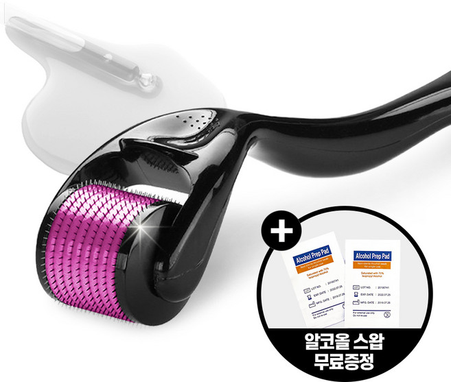 브로키 MTS 홈케어 더마 롤러 니들 모공스탬프 페이스 마사지, MTS 더마롤러_1.00mm, 1개