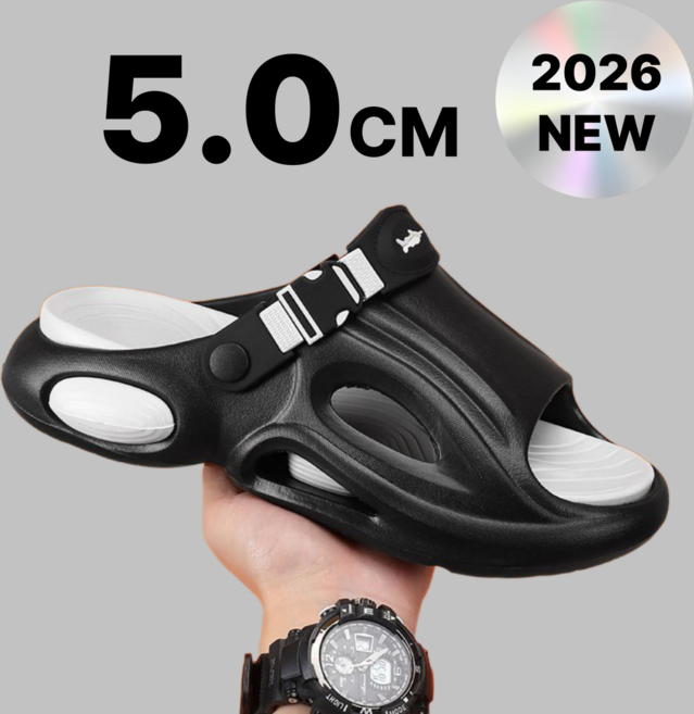 더보누르 남성 족저근막 슬리퍼 리커버리 아치 쿠션 샌들 아쿠아 슈즈