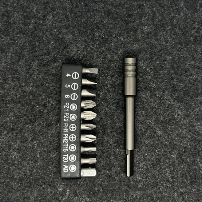 레더맨 웨이브 알파 시그널 서지 스켈툴 스크루드라이버 연장 폴 어댑터 비트 슬리브 래칫, 1개, 2. 2