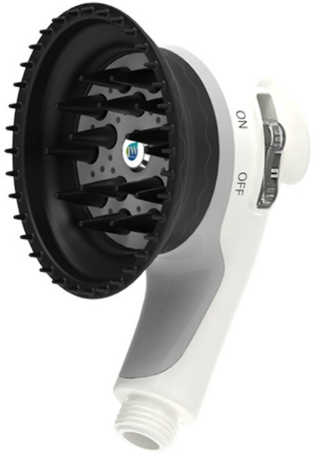 JW 제이더블유 신형 힐링 샤워기 두피 마사지 샤워헤드, 1개, .