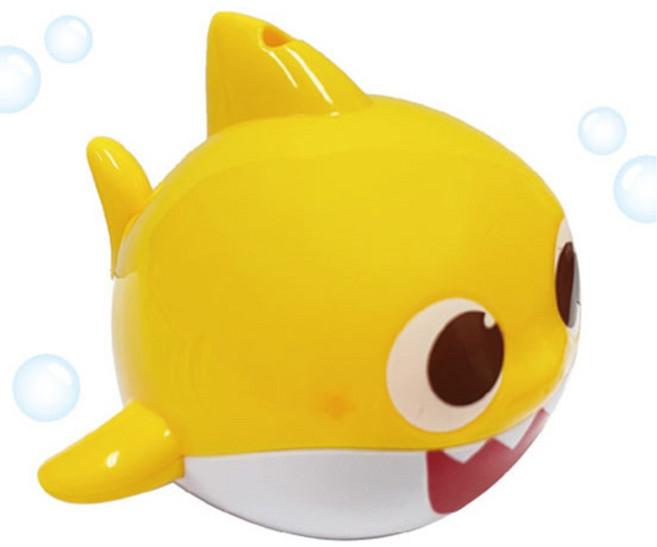 유아 물나오는 아기상어 목욕놀이장난감 놀이방 감각발달 육아템, 1개