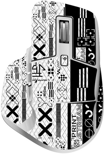 로지텍 MX Master 3S 전용 마우스 그립 스티커 풀스킨, 더블엑스, 1개