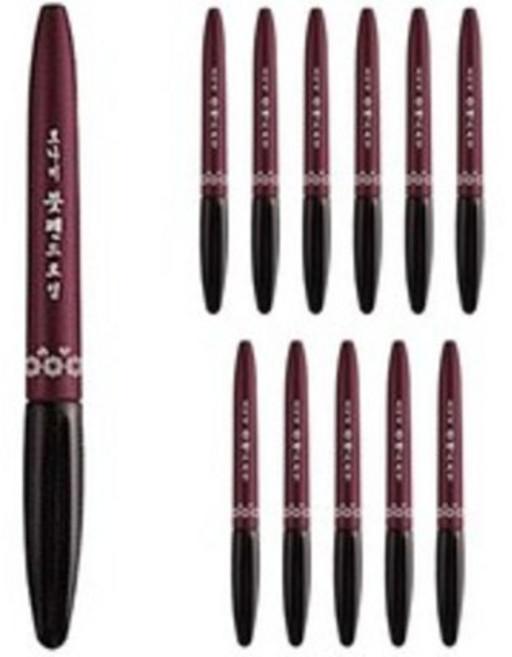 모나미 붓 펜드로잉, 블랙, 48개