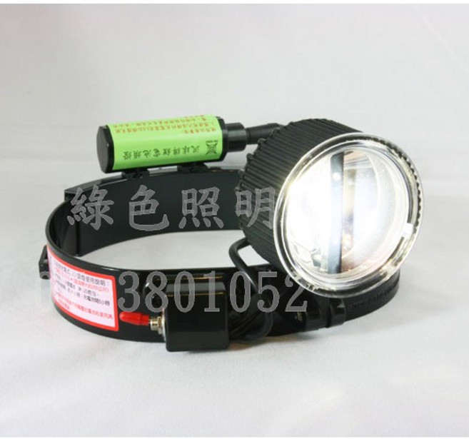 汎球牌 6D05 LED 探照頭燈 充電式, 1個