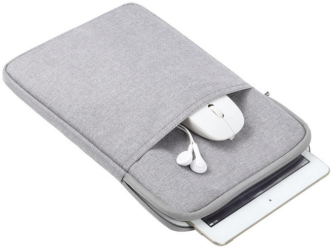 태블릿 PC 미니 파우치, 그레이, 1개
