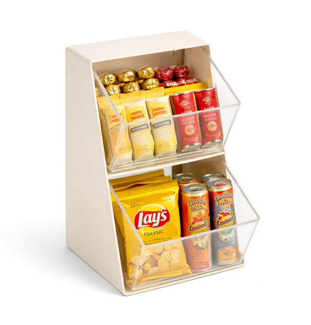 닉스리빙 깔끔 수납 다용도 보관함 정리함, 아이보리, 1개