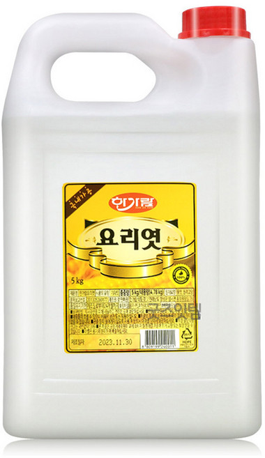 한가람 요리엿 5kg 이온 물엿 올리고당 탕후루, 1개