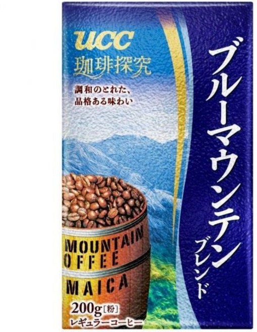 커피 탐구 UCC 블루마운틴 블렌드 레귤러 커피가루 진공팩 200g 레귤러가루, 1개