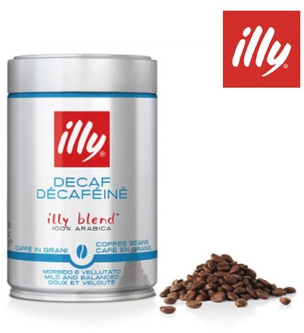 illy 阿拉比卡低咖啡因咖啡豆 250g, 1個
