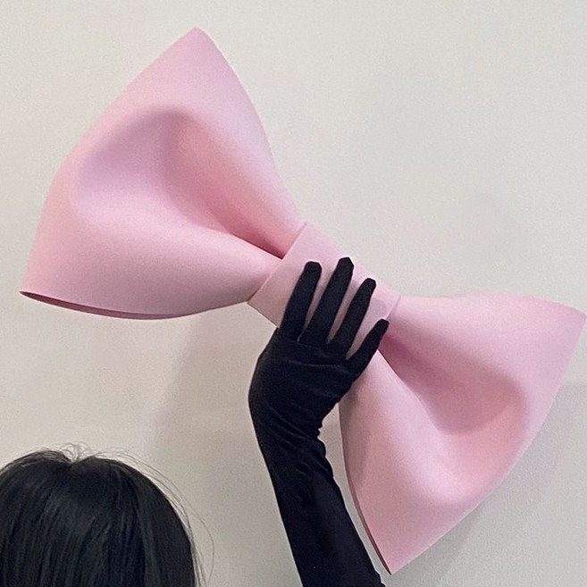 전신거울 왕리본 대형 소품샵 스튜디오 카페 인테리어 꾸미기, 11. 핑크 45x28 리본