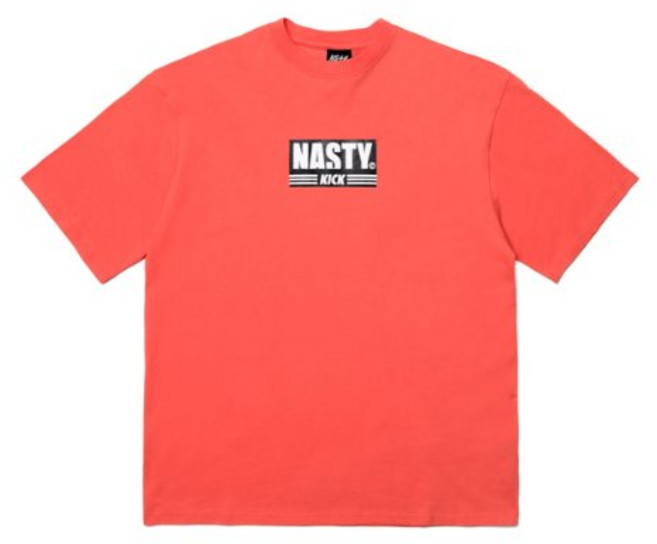 네스티킥 반팔티셔츠 NSTK ORIGIN ESNTL TEE INFRA RED