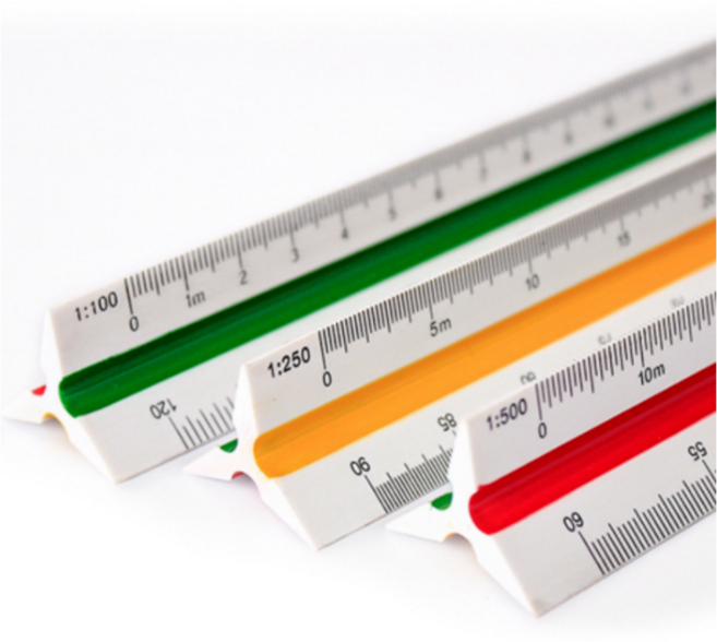 아티 스케일자 30cm, 1개