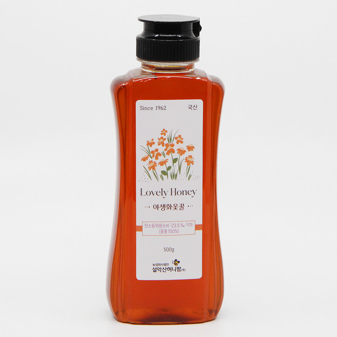 설악산허니팜 자연벌꿀 야생화옻꿀, 500g, 1개