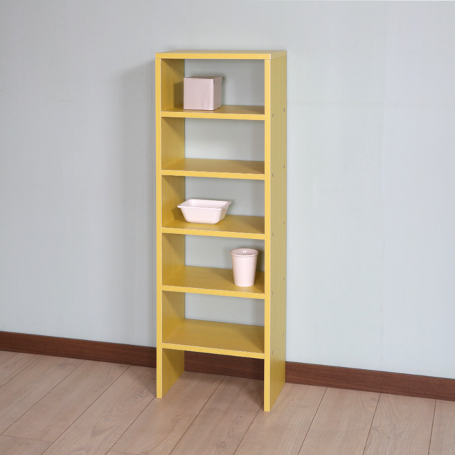 양지가구 양발이선반 6단310 조립형 다용도 수납 받침 책장 잡지 전면 소품진열 인테리어 피규어 주문제작, 1개