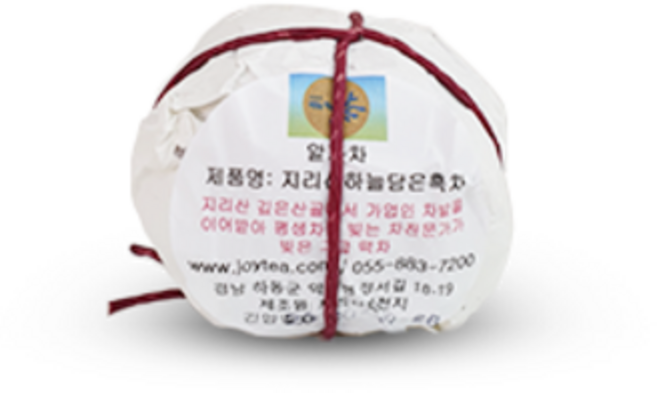 지리산차천지 긴압차 떡차 후발효차 흑차 황차 병차 스페셜티 Fermented tea 티파티차 국산 알가차 100g 500g, 1개, 1개입