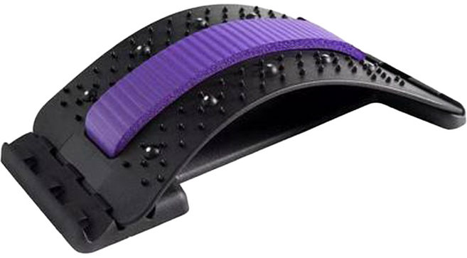 블루산업 4단계 안마 지압 허리 스트레칭 기구, 1개