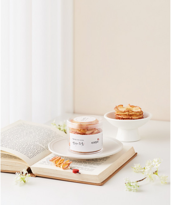 눈속에피는꽃 사과정과 한식디저트, 1개, 50g