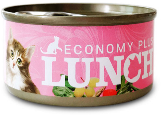 이코노미 런치 플러스 참치 치어 캔, 1개, 참치&치어