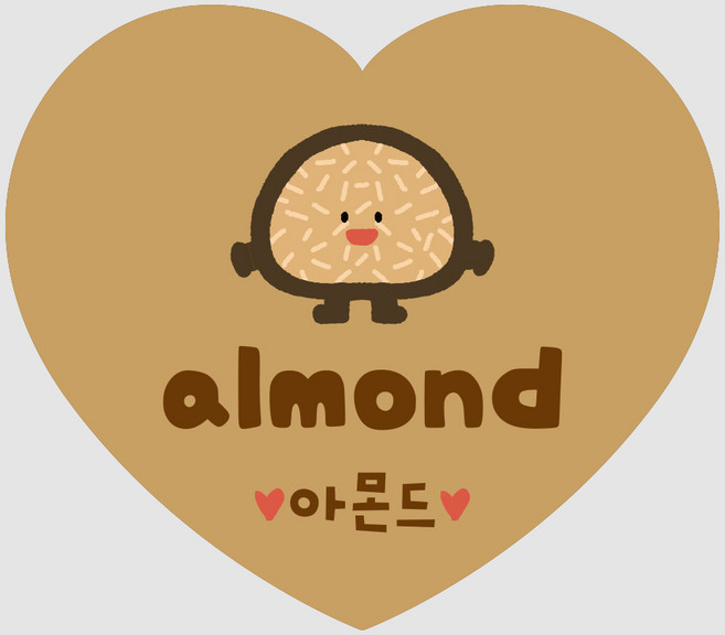 두바이쫀득쿠키스티커 두쫀쿠 말쫀쿠 아쫀쿠스티커 아몬드 말차 두바이 스티커, 500개