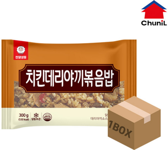 [자연맘스토리] 천일 치킨데리야끼 볶음밥 300g x 40개