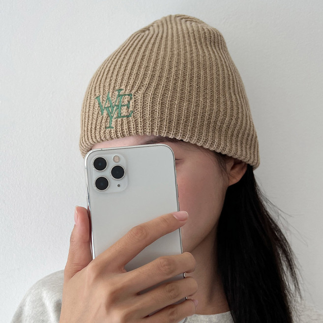 동대문모자 WEY 골지 니트 비니 숏 롱 와치캡 모자