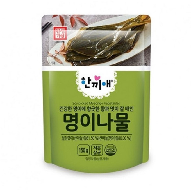 한성 한끼애 명이나물 1box (150g ), 150g, 20개