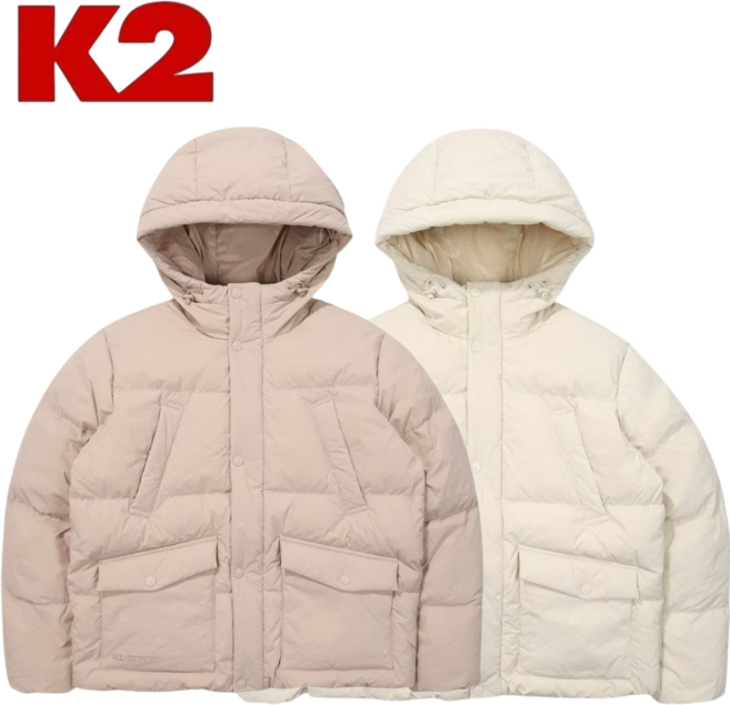 (백화점 발송) k2 여성 겨울 패딩 덕다운 점퍼 등산 캠핑