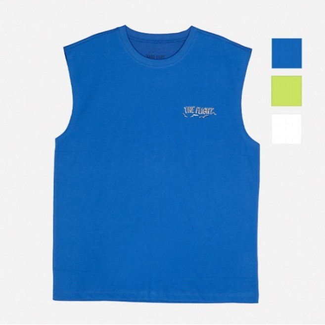 공용 쿨싱글 로고프린팅 나시티(NTI590)