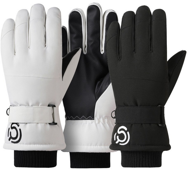 [써보니조트라] 패딩 손가락장갑 남녀공용 스키 보드 방한 등산 장갑