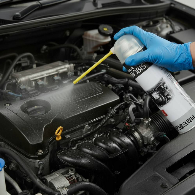 엔진룸 청소 크리너 세척 세정제, 1개, 550ml