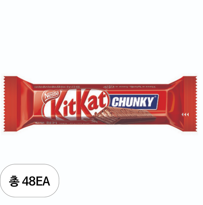 KitKat 청키 오리지널, 38g, 48개
