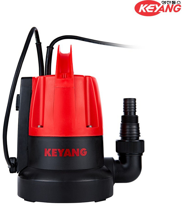 계양 주중모터펌프 KSP-400A 0.5HP 400W IPX8 강력한 방수등급 잔수처리기능 물수위조절가능