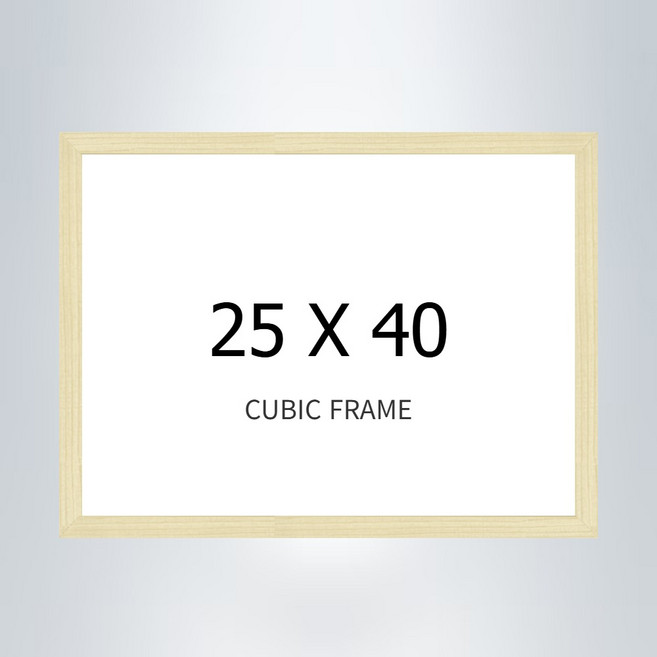 꿈꾸는세상 보석십자수 25x40cm 패브릭 액자, 우드미송, 1개, 플라스틱