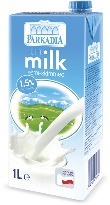 파르카디아 저지방 멸균우유, 1L, 12개