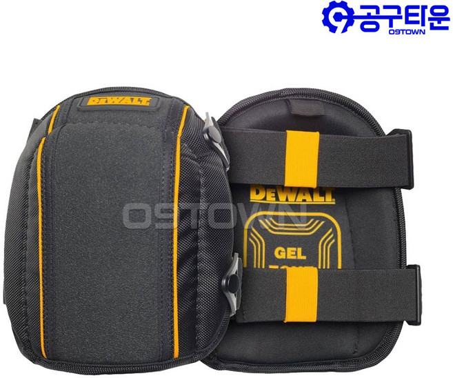 디월트 DWST590014 무릎보호대 소프트캡 작업용 듀얼스트랩 경량형, 1개