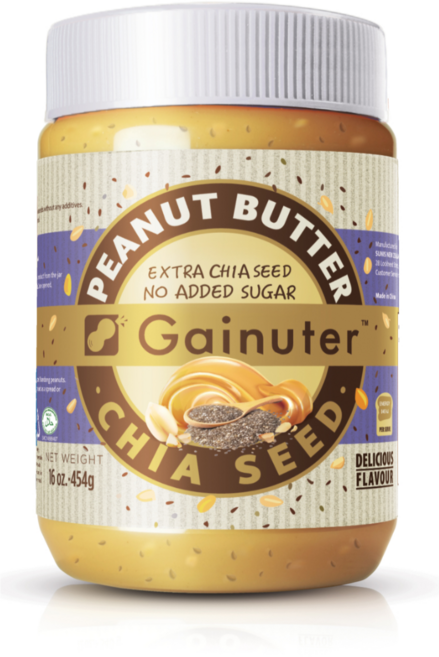 제이넛터 무가당 치아씨드 땅콩버터, 1개, 454g