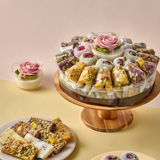 [떡보의하루 본사] 떡케이크 행복담2호 전국150여개 매장 직접배달, 1.79kg, 1개