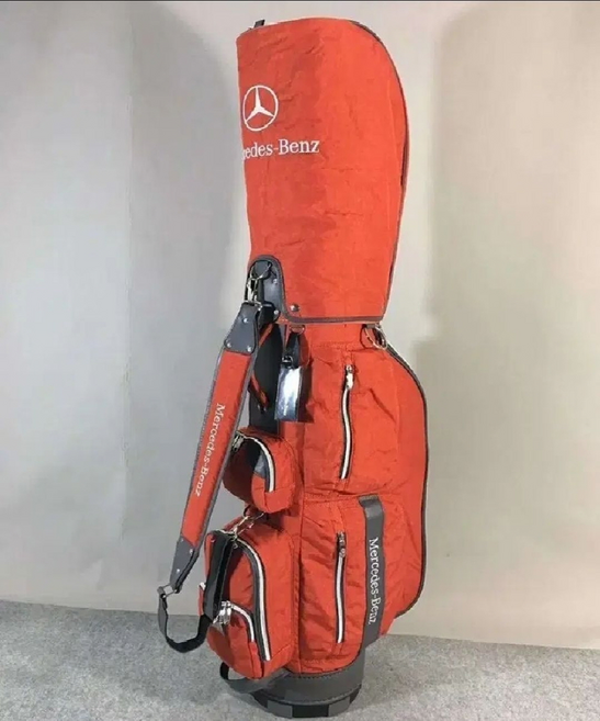 메르세데스벤츠 골프가방골프백 오렌지 캐디백 패브릭 126999